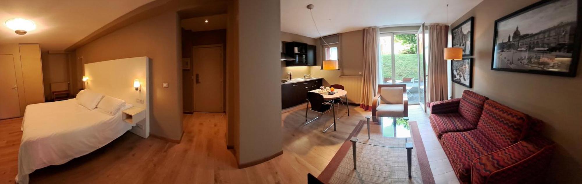 Mas Aparthotel Eu Brussel Eksteriør bilde