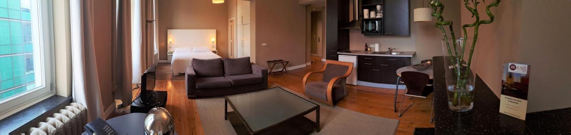 Mas Aparthotel Eu Brussel Eksteriør bilde