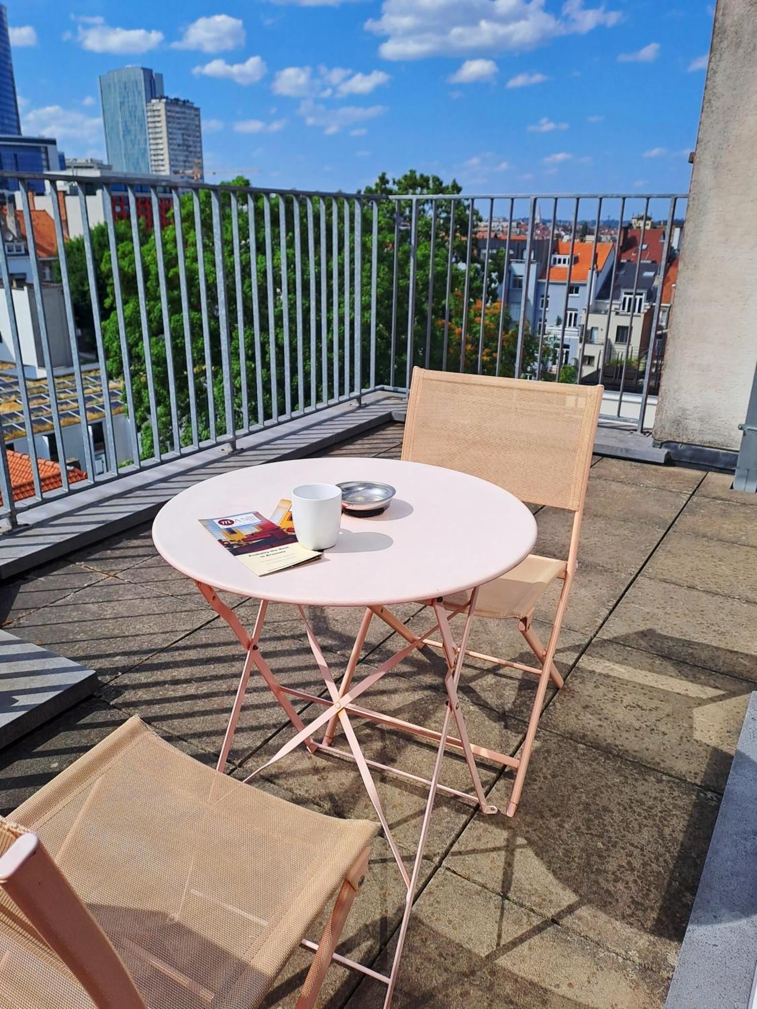 Mas Aparthotel Eu Brussel Eksteriør bilde